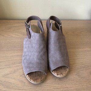Lala Peep Toe Wedge